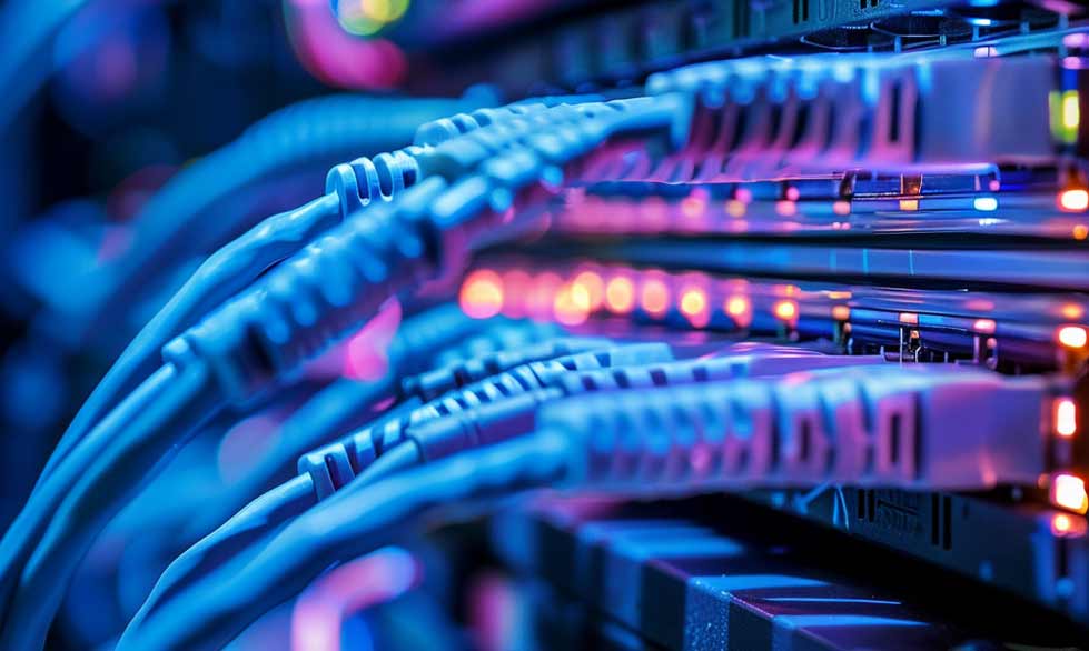 Expert commercial phone and data cabling services, ensuring reliable communication and high-speed connectivity for your office or store.